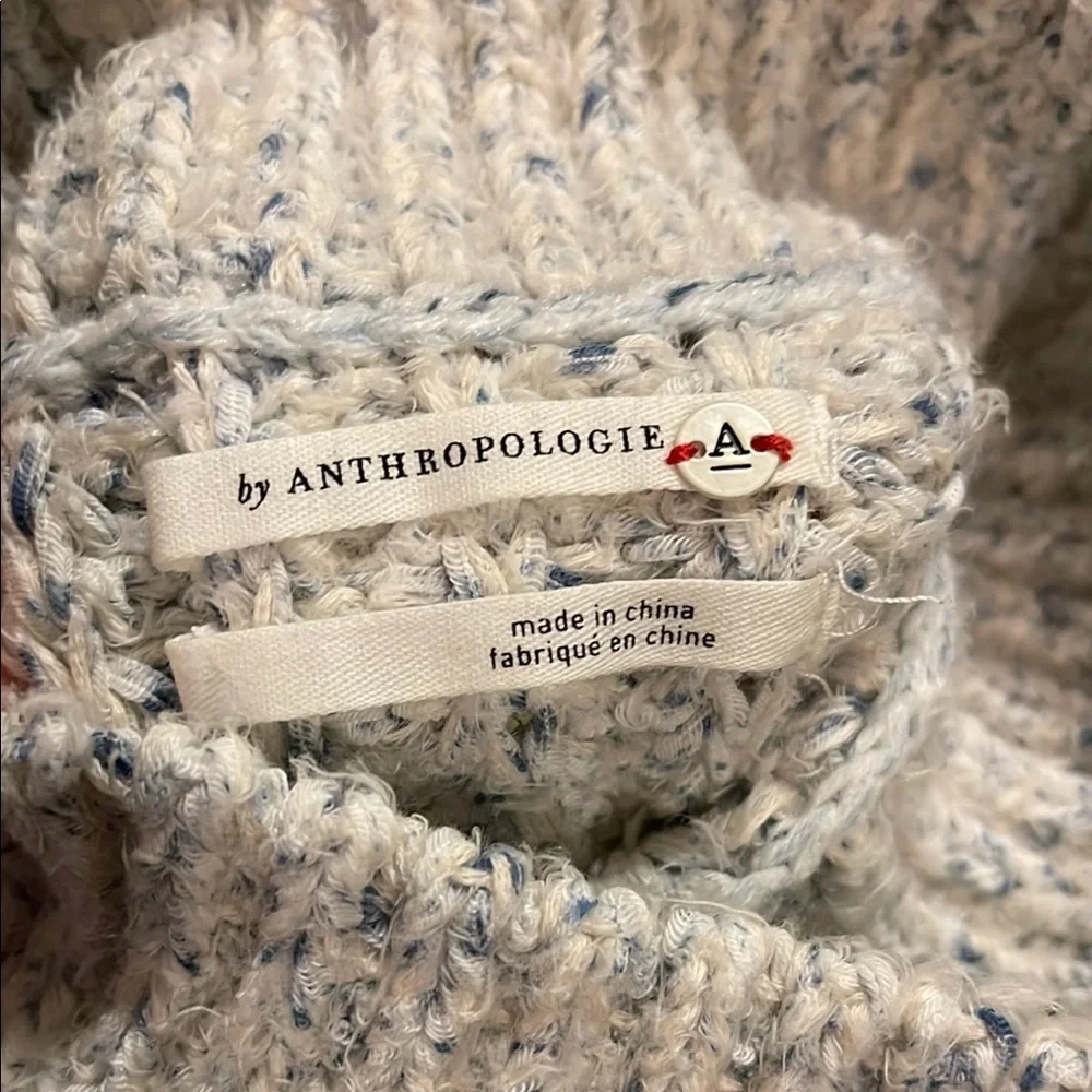 NWT Anthropologie Cream Sweater Vest with matching Shrug. 2 pieces - Picture 2 of 8